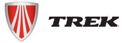 trek чёрный логотип бренда велосипедов