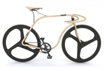 велосипед из дерева от мебельной фирмы