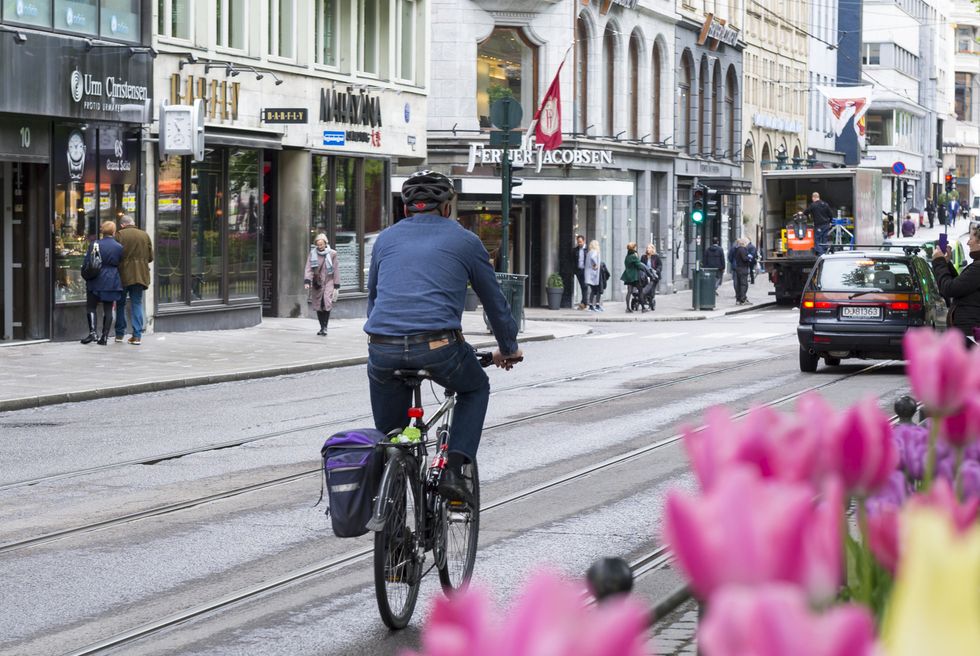 В столице Норвегии Осло в 2019 году не погибло ни одного пешехода и велосипедиста