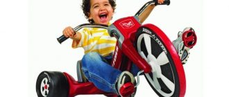 Как выбрать ребенку трехколесный велосипед?