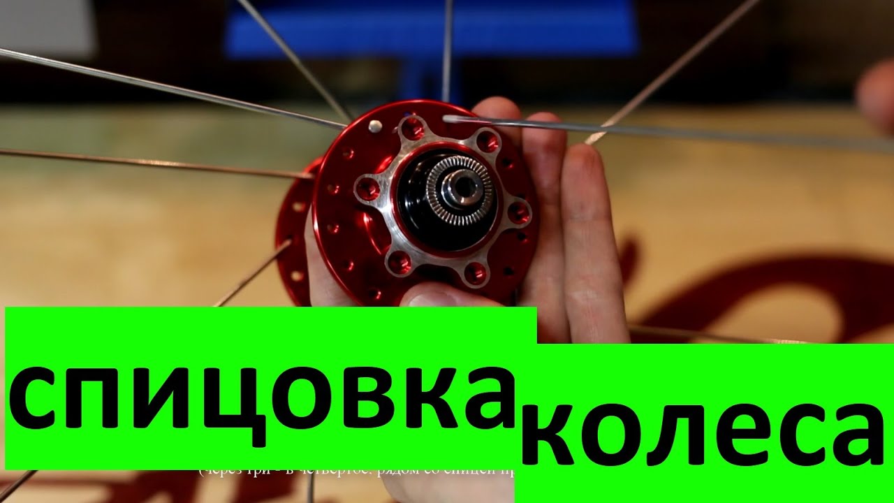 Спицовка колеса - инструкция по сборке колеса велосипеда | Вело Дело