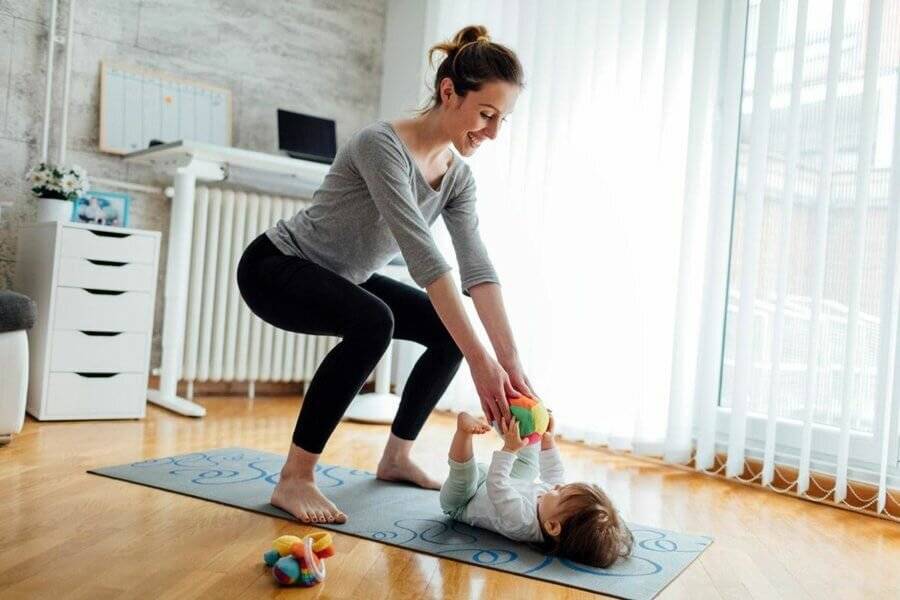 Физические упражнения после родов