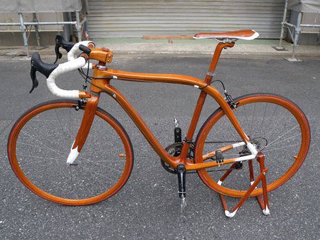 Девятое поколение велосипеда из дерева автора Sueshiro Sano