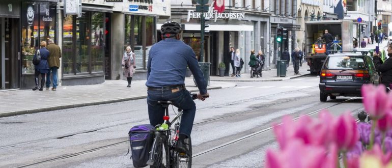 В столице Норвегии Осло в 2019 году не погибло ни одного пешехода и велосипедиста