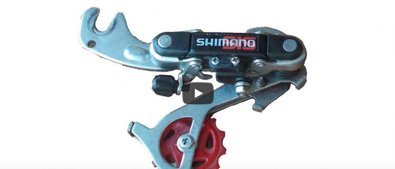 Задняя перекидка - переключатель велосипеда Shimano sis: ремонт, реставрация, настройка