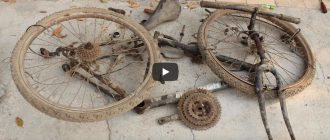 Восстановление велосипеда 1989 года