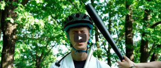 CRASH TEST велосипедных шлемов