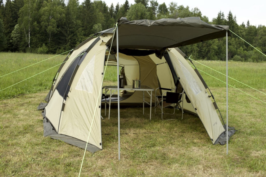 Многофункциональные палатки для активного туризма