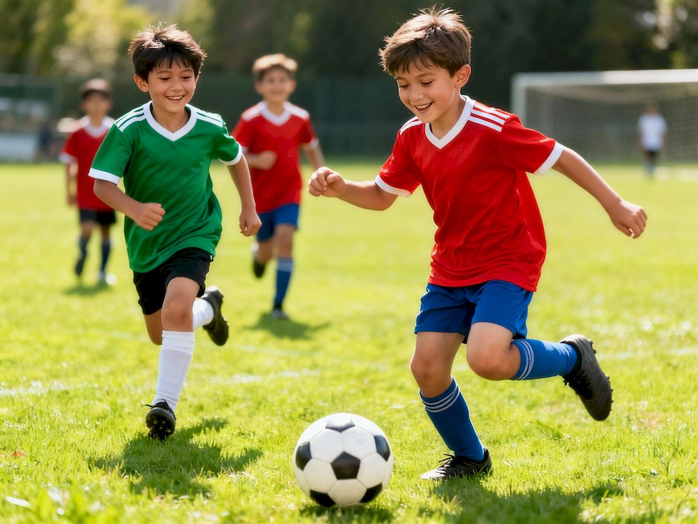Футбол для детей: правила и особенности игры