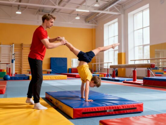 Акробатические комбинации: основы техники, элементы и методика освоения